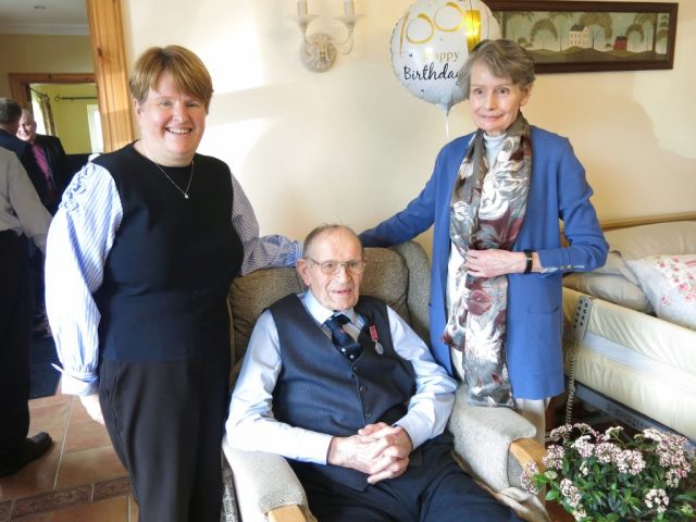 Sandra, with Uncle Ivan and Barbara